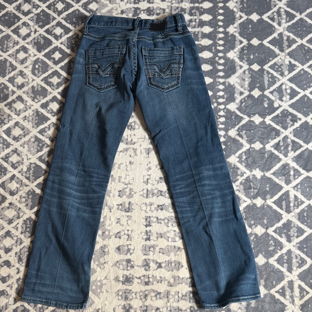 BKE Classic Blue Straight Jeans for Men